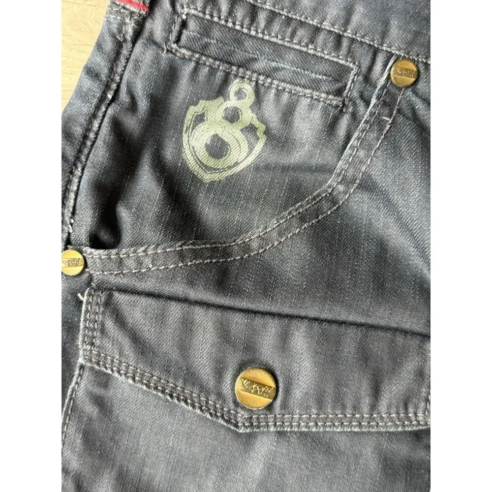 Eight 732 Jeans Men' 36x34 Baggy Utility 8732 Hip Hop Grunge Sk8 Y2K *Rare